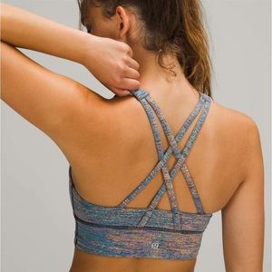 Lululemon Energy Bra High Neck Long Line *Medium Support, B–D Cup